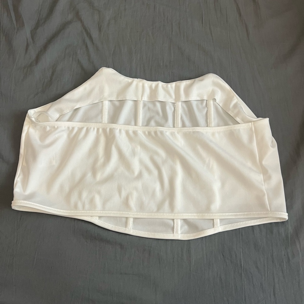 Strapless corset top